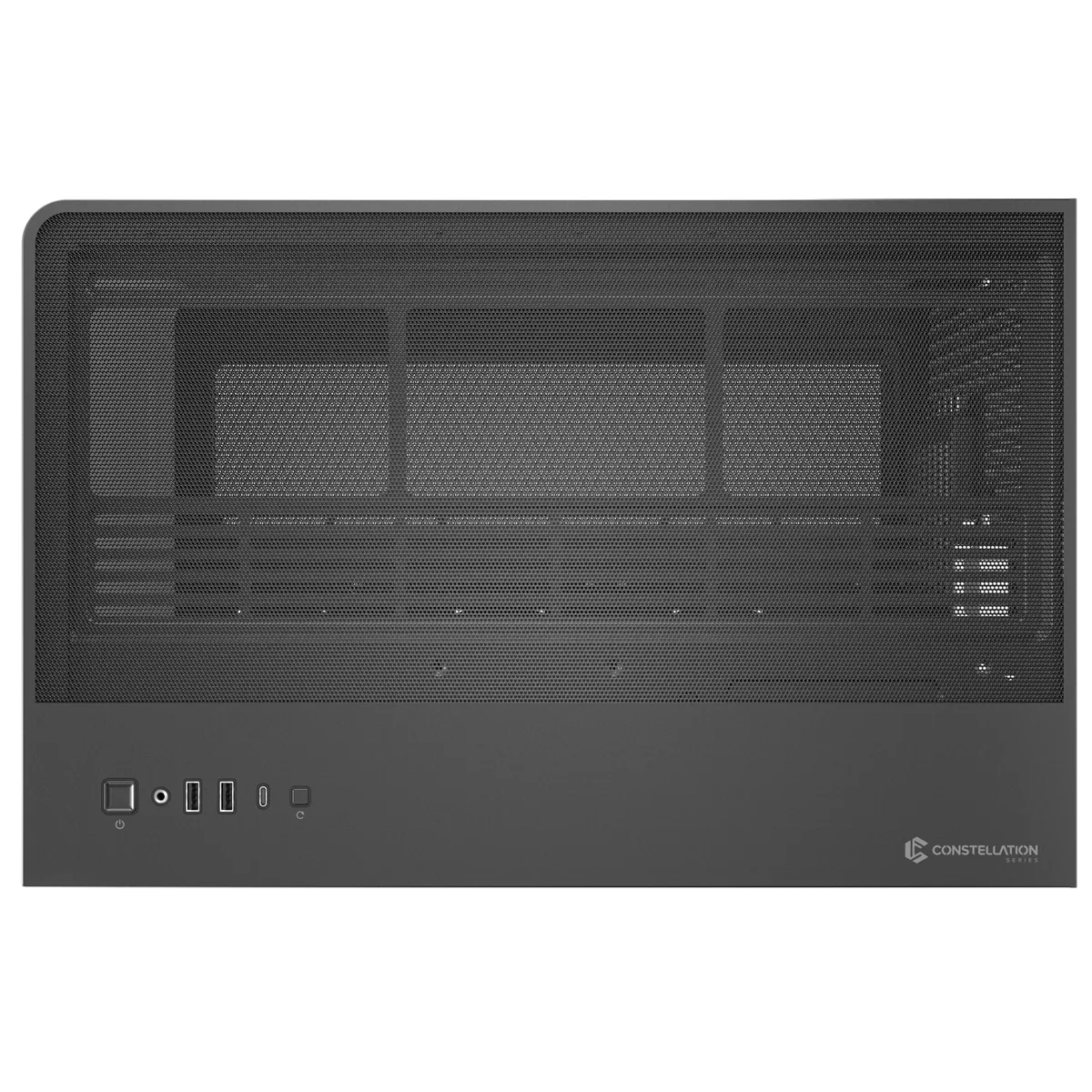 Antec C8 Curve Wood Full Tower Tempered Glass PC Gaming Case Black 14