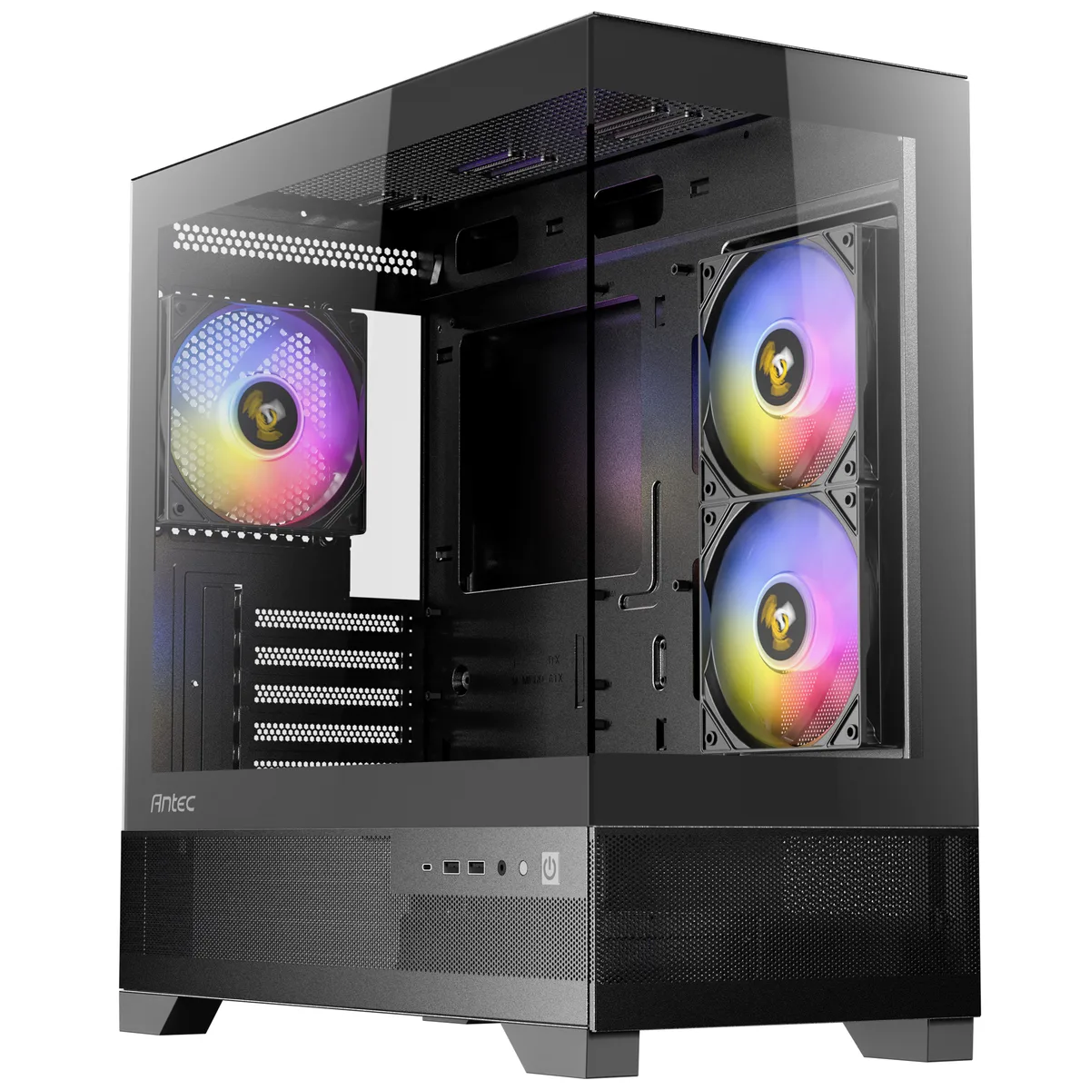 Antec CX500M ARGB M-ATX Mini Tower - Black 6