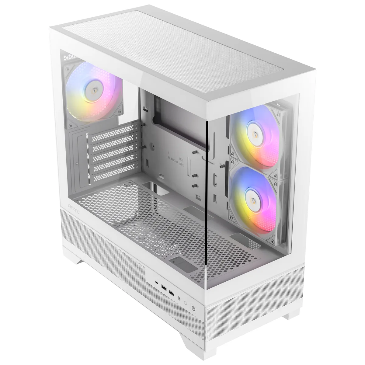 Antec CX500M ARGB M-ATX Mini Tower - White 10
