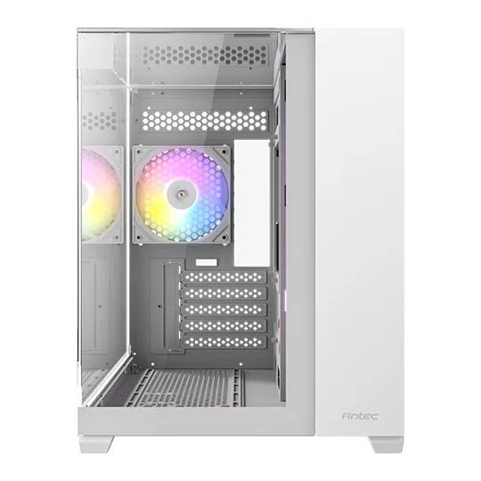Antec CX600M Trio ARGB Mini Tower microATX Tempered Glass White PC Gaming Case 3