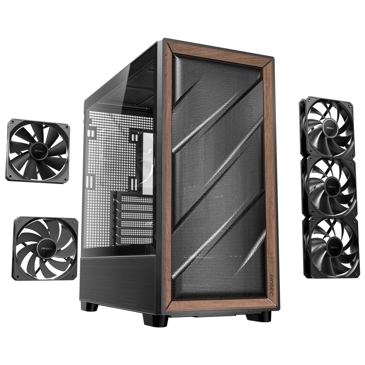 Antec Flux Mid Tower Case - Black 19