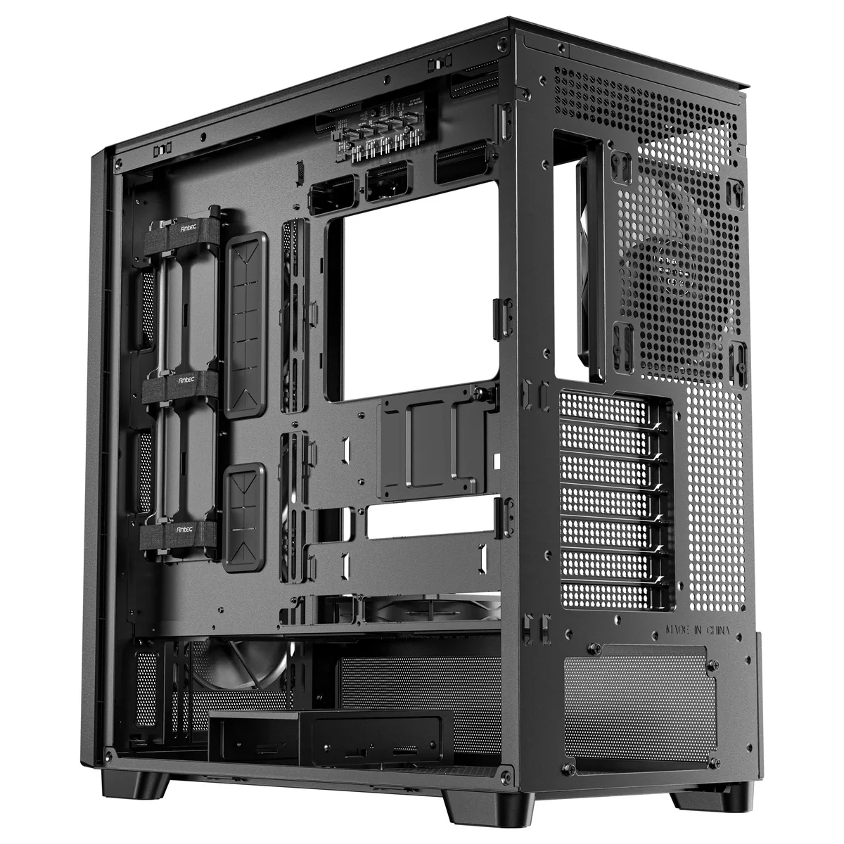Antec Flux Mid Tower Case - Black 4