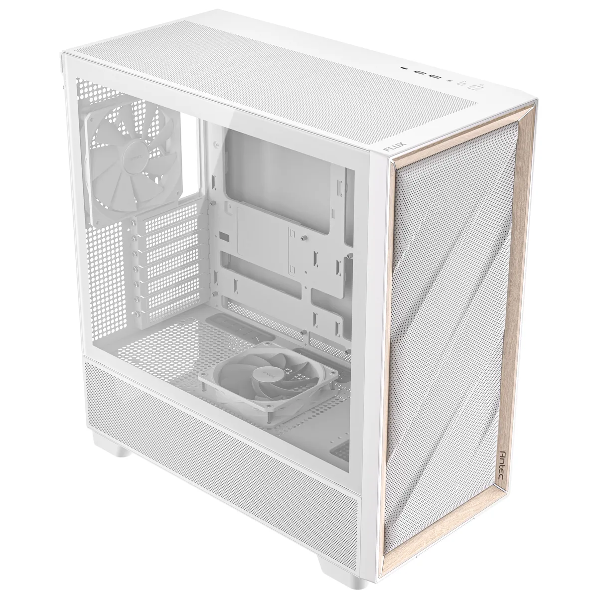 Antec Flux Mid Tower Case - White 16