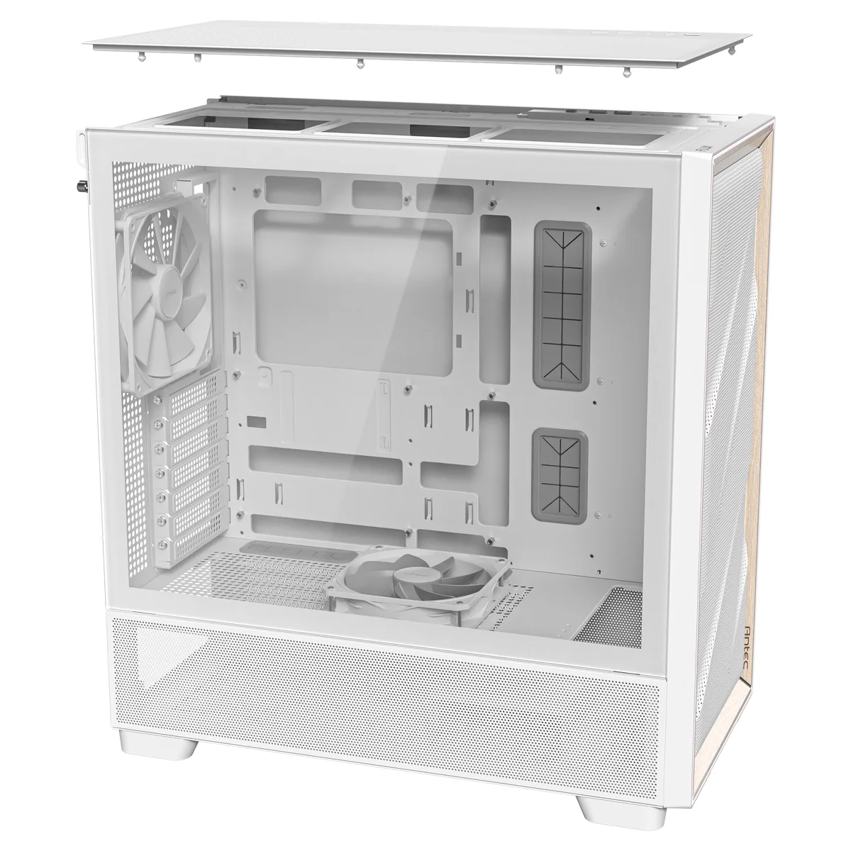 Antec Flux Mid Tower Case - White 17