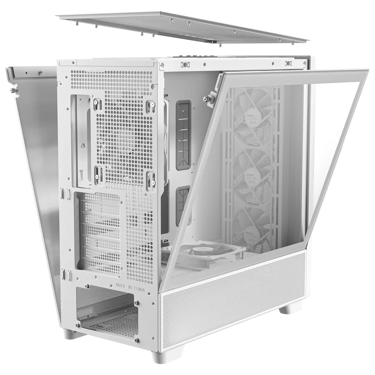 Antec Flux Mid Tower Case - White 18
