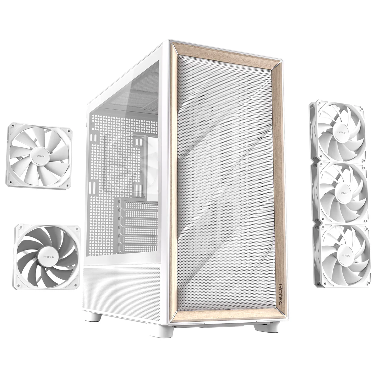 Antec Flux Mid Tower Case - White 19