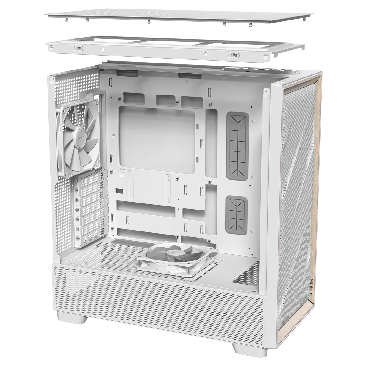 Antec Flux Mid Tower Case - White 22