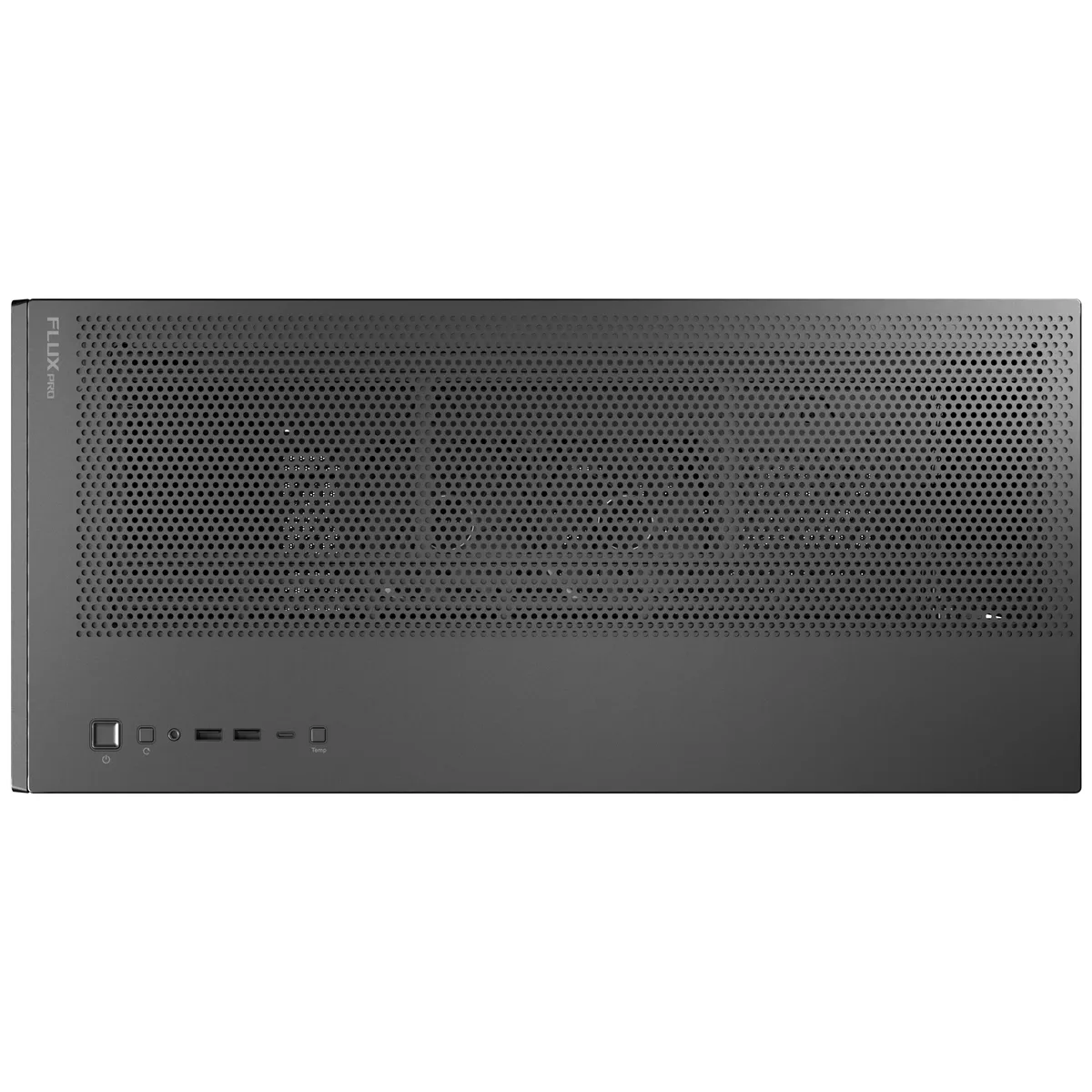 Antec Flux PRO Full Tower Tempered Glass Black/Wood PC Gaming Case 14