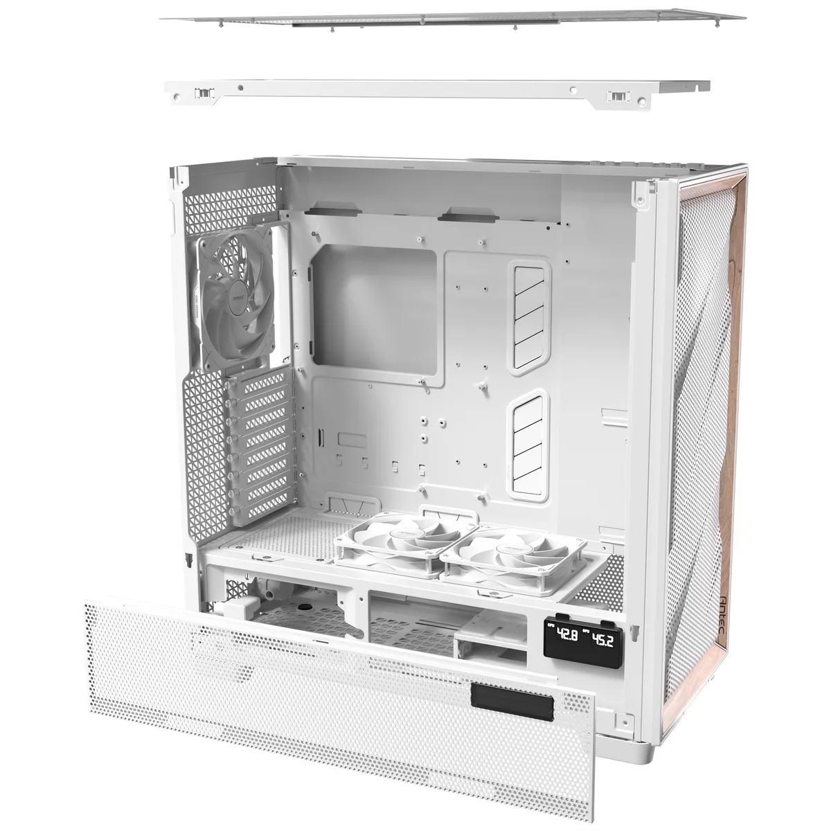 Antec Flux PRO Full Tower Case - White 21