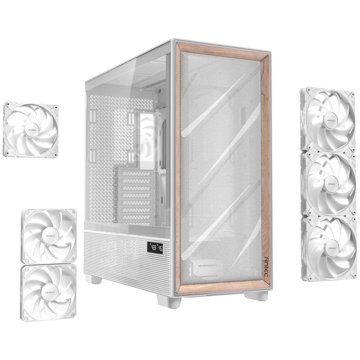 Antec Flux PRO Full Tower Case - White 22