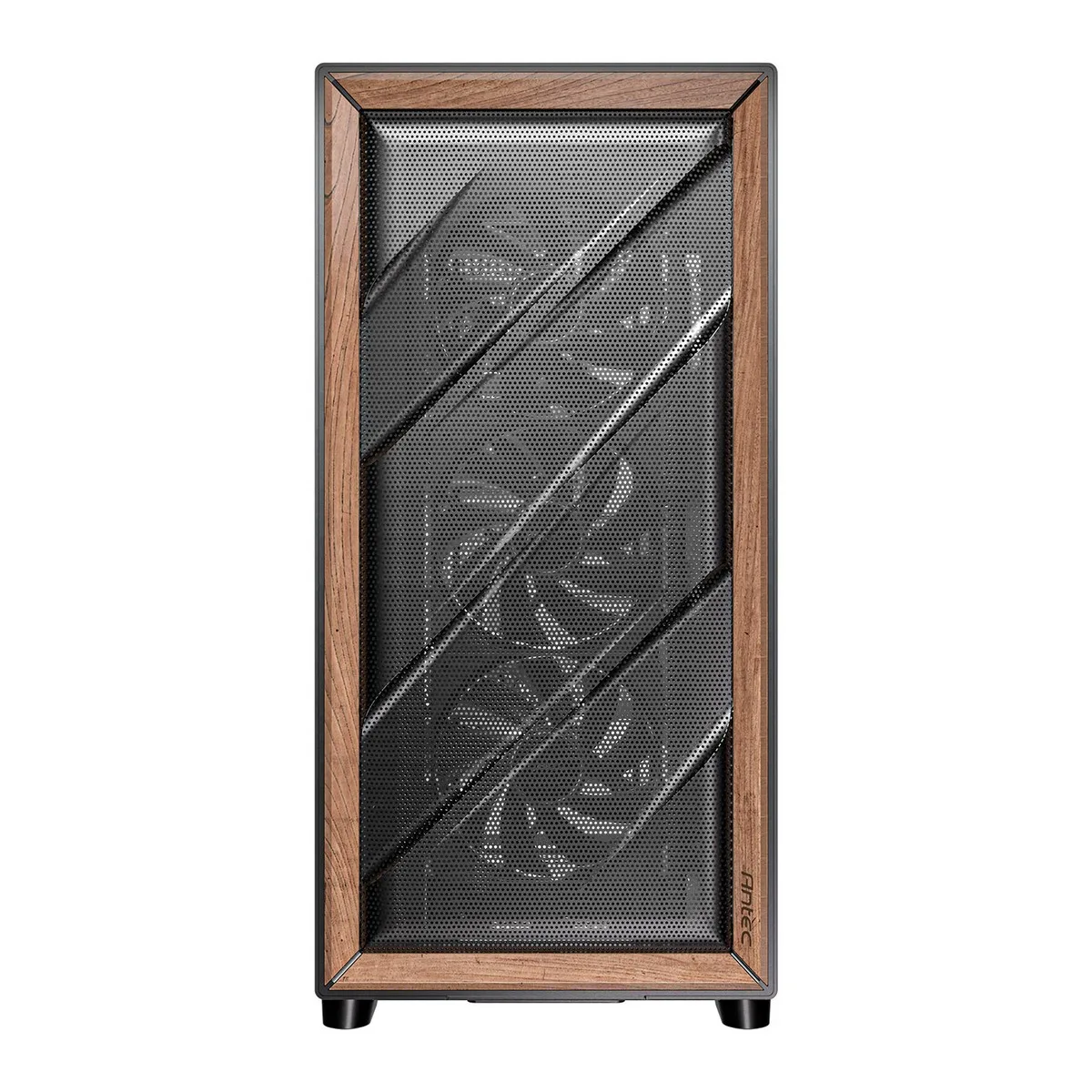 Antec Flux SE Silenced Mid Tower Case - Black - Wood 3