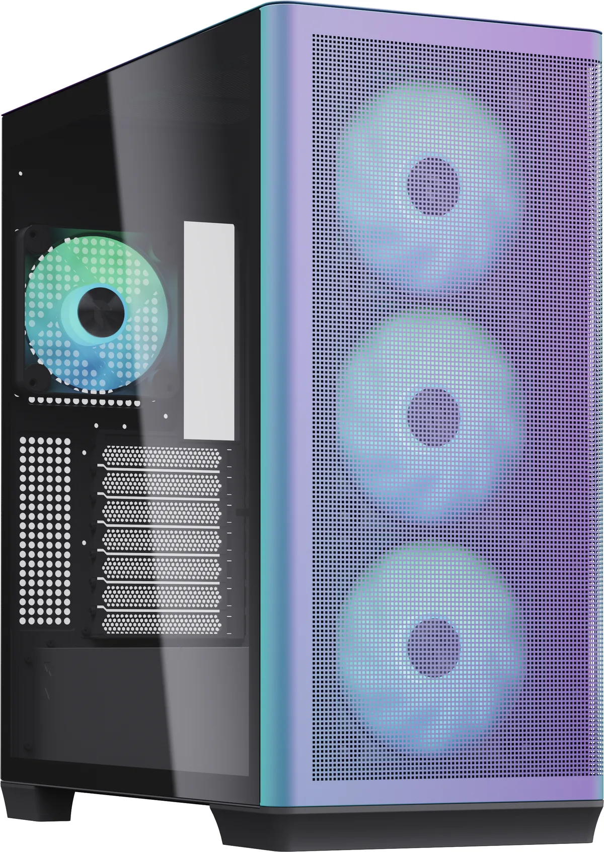 APNX Creator C1 ChromaFlair Mid Tower Case