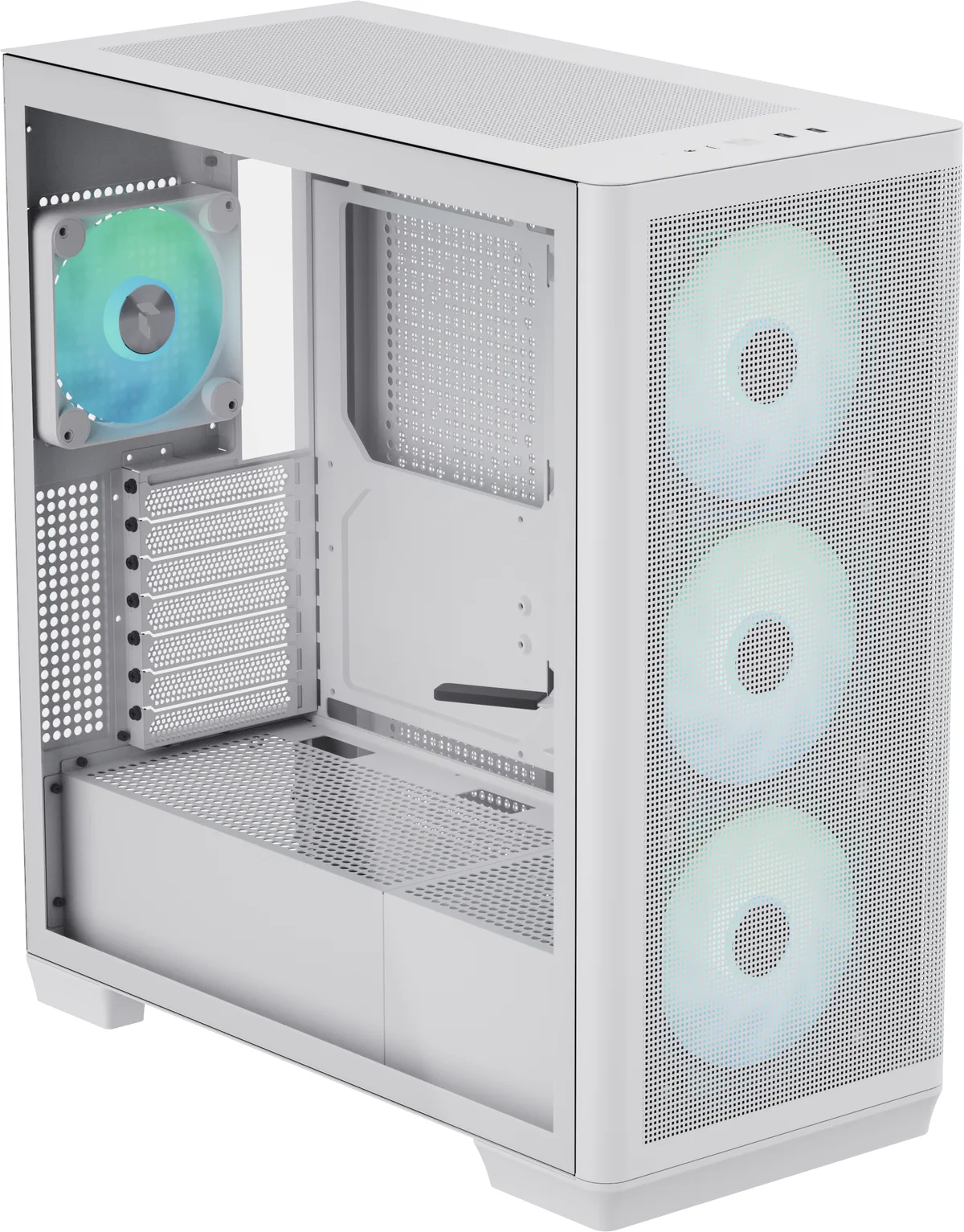 APNX Creator C1 White Mid Tower Case 8