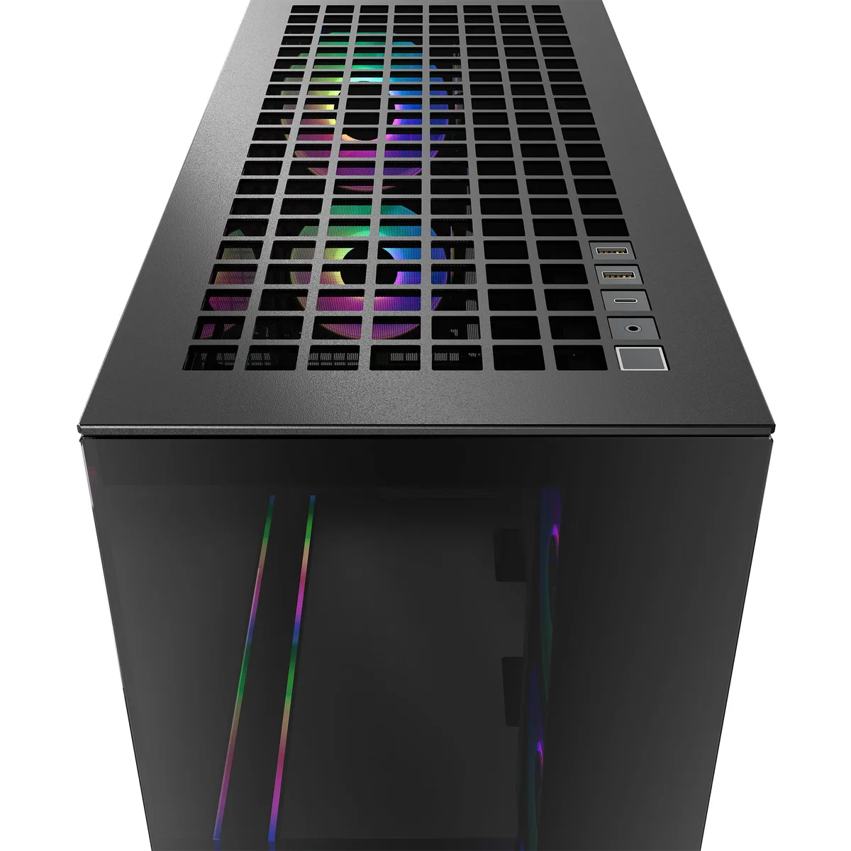 Arctic Xtender ARGB Glass Mid-Tower E-ATX Case - Mirror Black 5