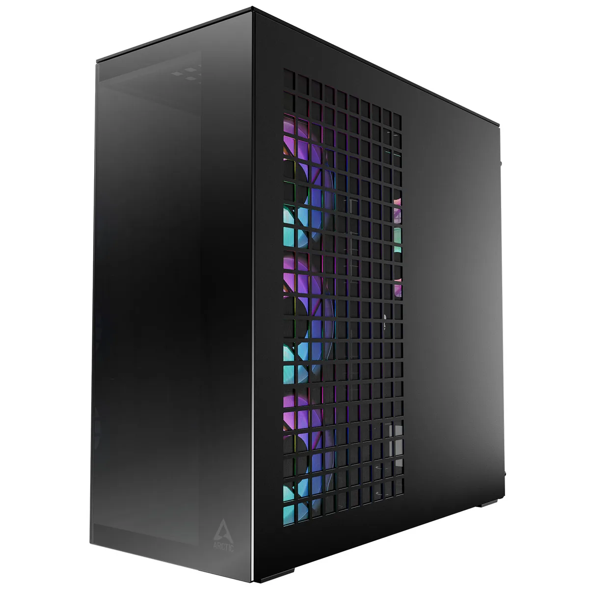 Arctic Xtender ARGB Glass Vertical GPU Mount Mid-Tower E-ATX Case - Black 2
