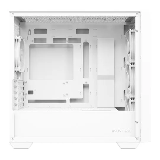 ASUS A21 PLUS MicroATX ARGB White Gaming Case 2