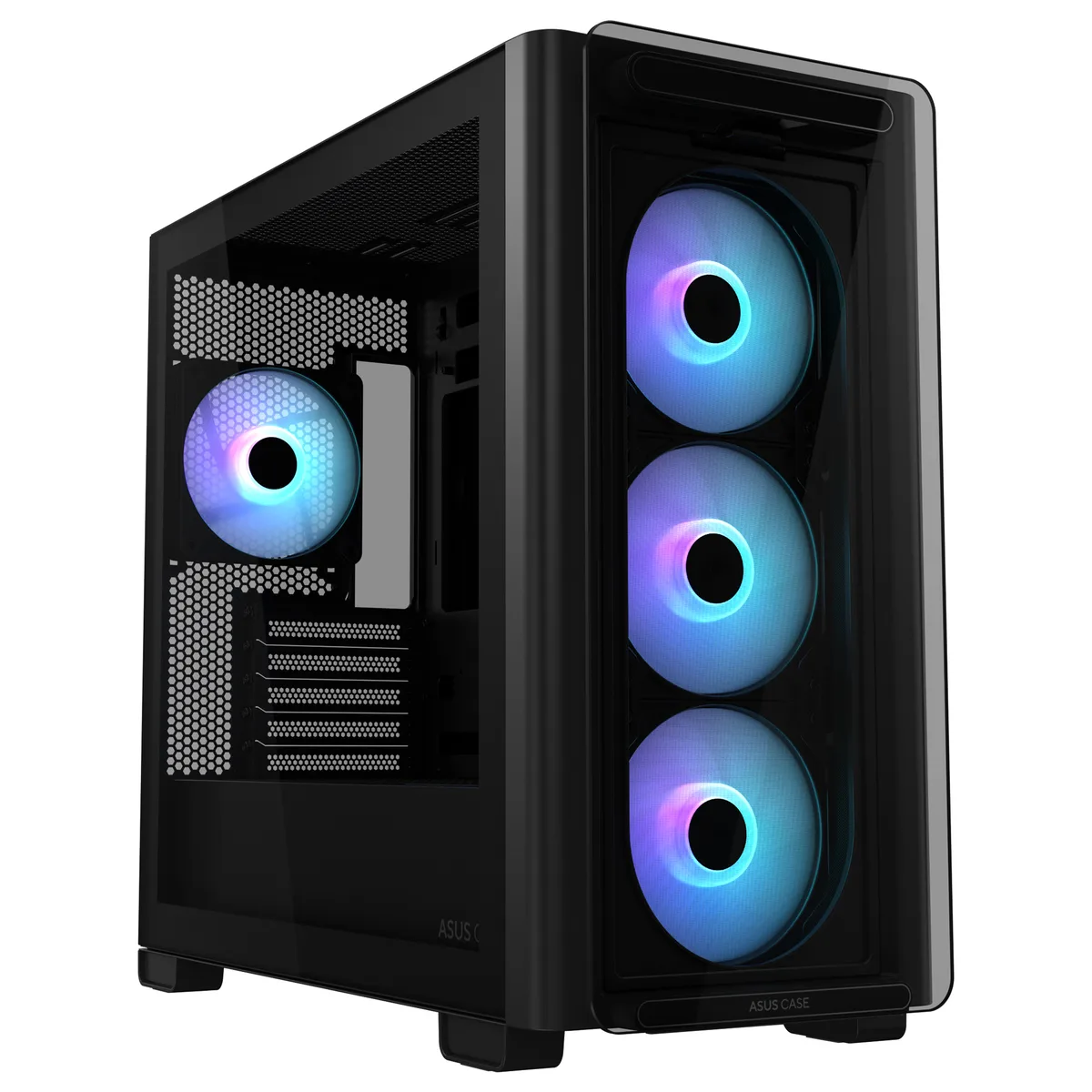 Asus A23 PLUS TG ARGB M-ATX Case - Black