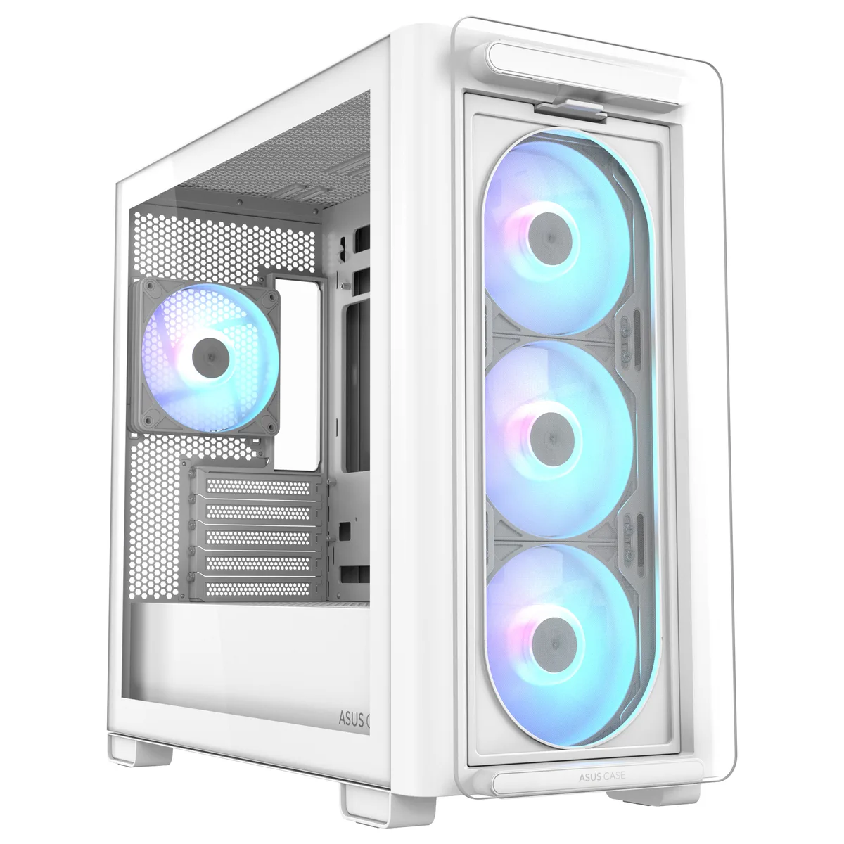 Asus A23 PLUS TG ARGB M-ATX Case - White