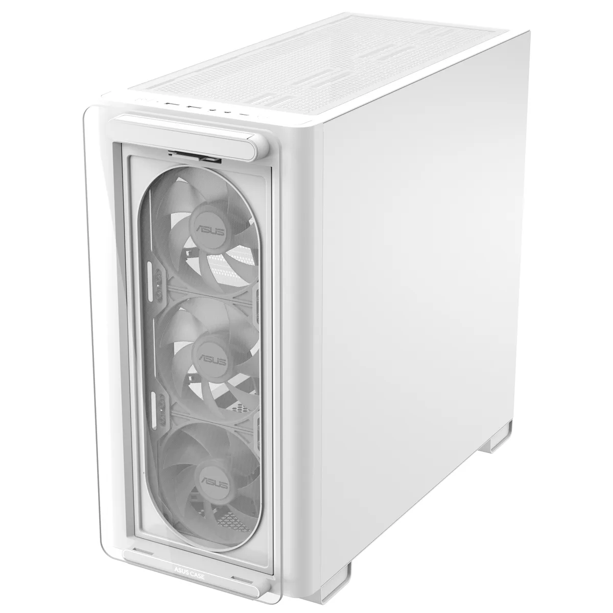 Asus A23 PLUS TG ARGB M-ATX Case - White 4