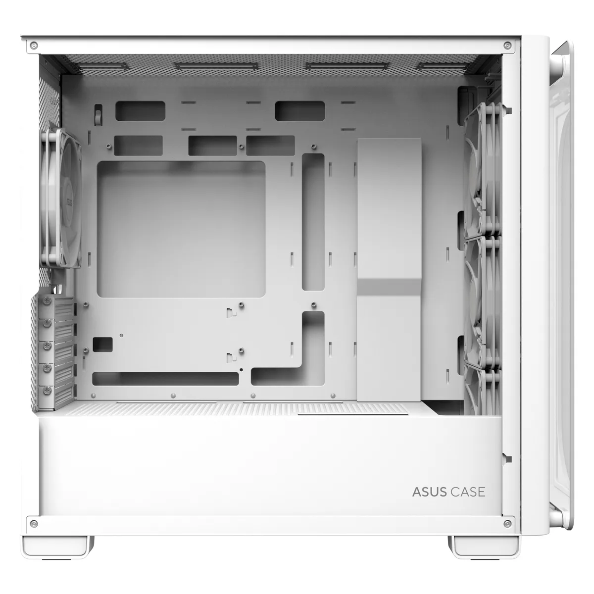 Asus A23 PLUS TG ARGB M-ATX Case - White 9