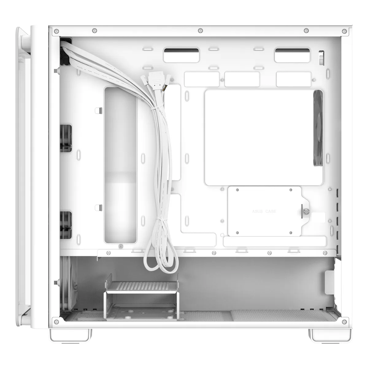 Asus A23 PLUS TG ARGB M-ATX Case - White 10