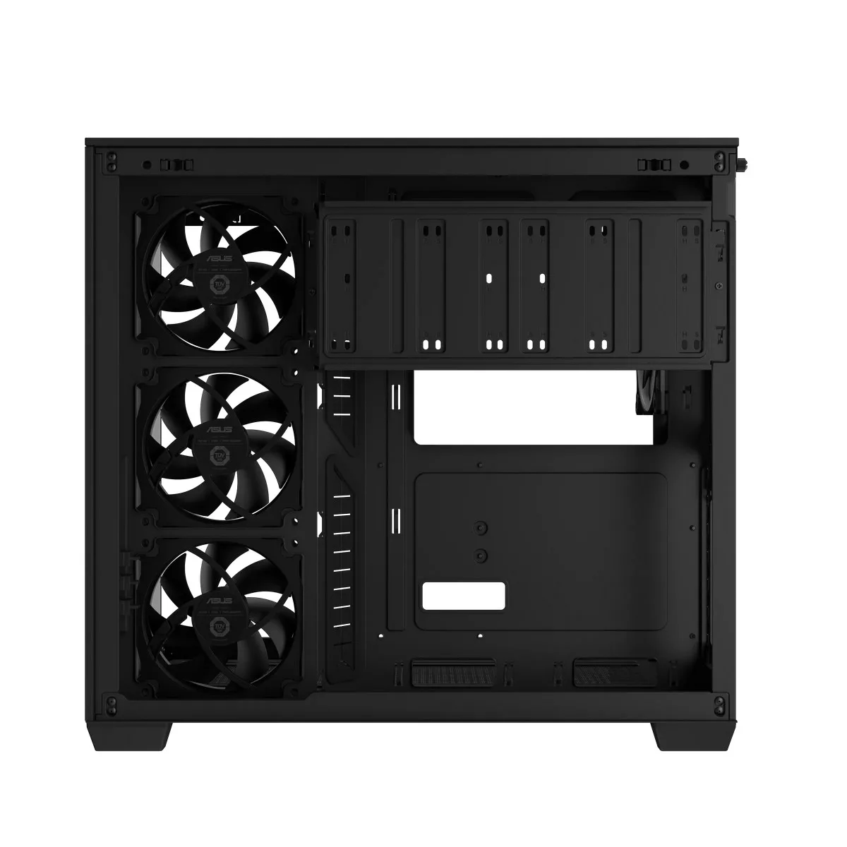 Asus A32 Plus ARGB Dual-Chamber Gaming Case - Black 11