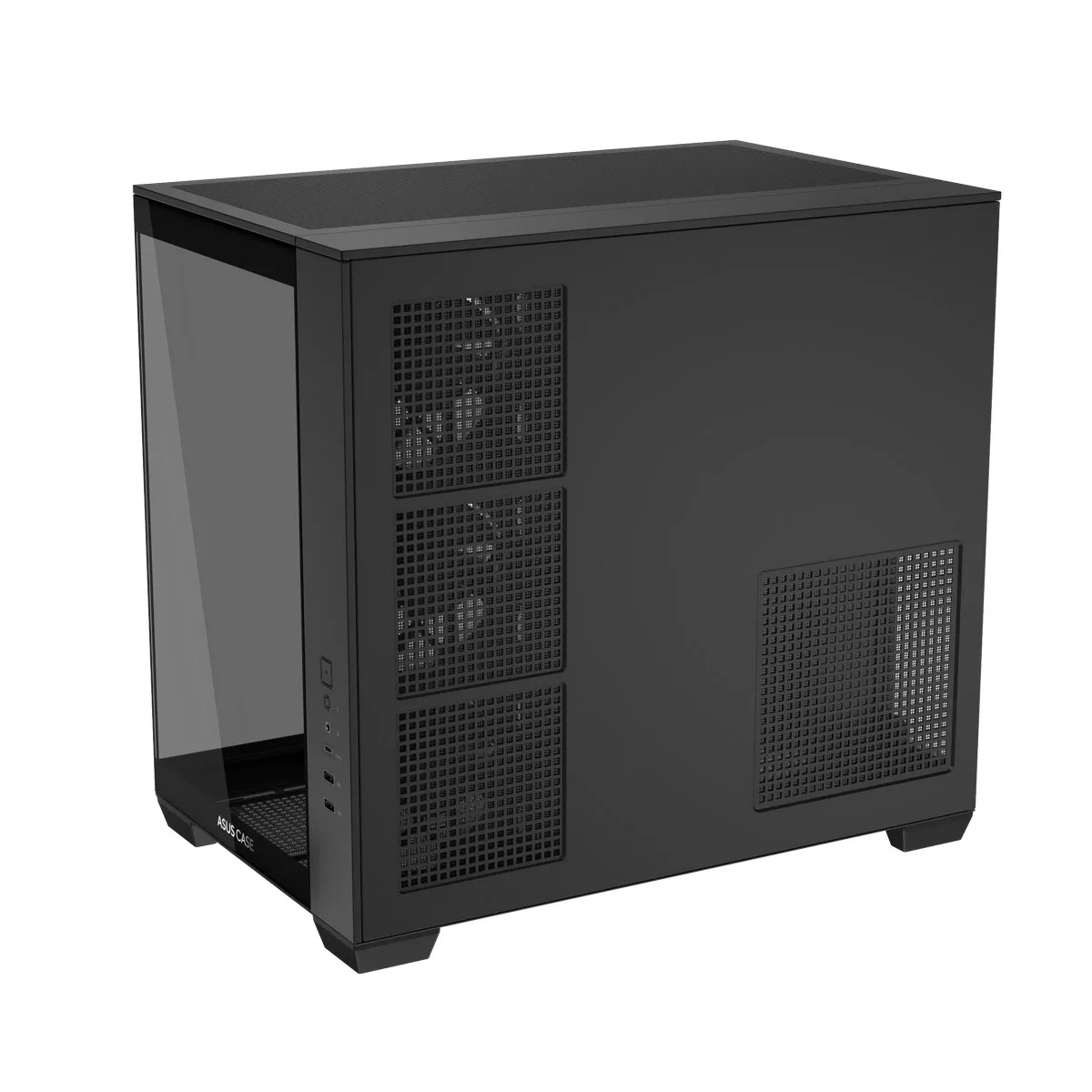 Asus A32 Plus ARGB Dual-Chamber Gaming Case - Black 5