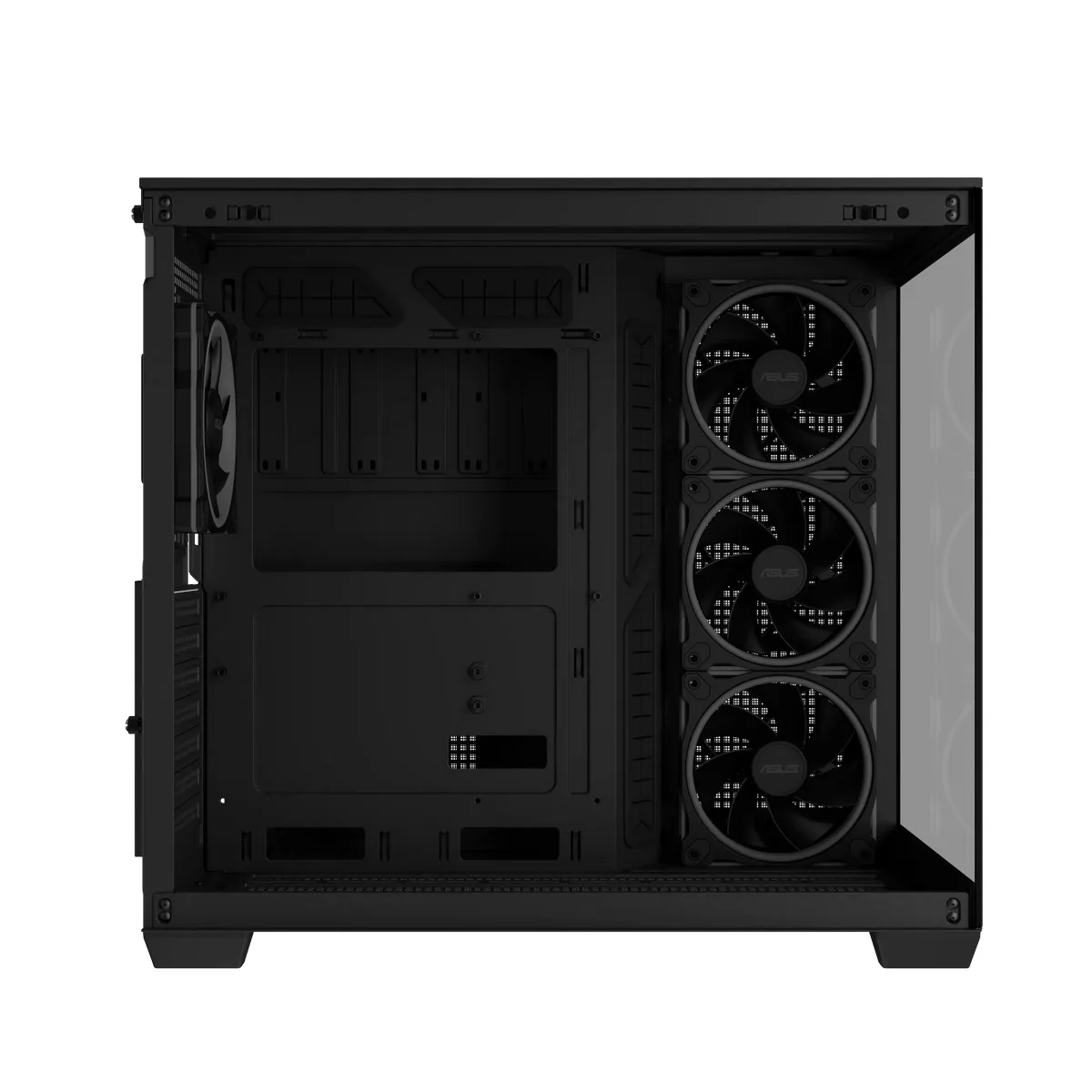 Asus A32 Plus ARGB Dual-Chamber Gaming Case - Black 8