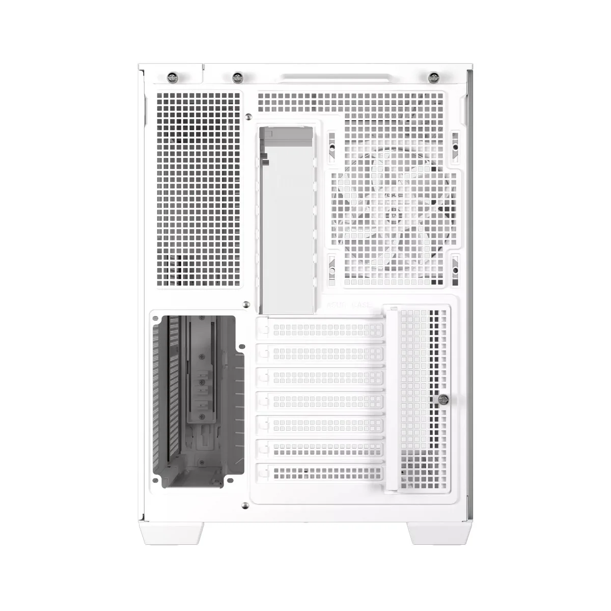 Asus A32 Plus ARGB Dual-Chamber Gaming Case - White 14