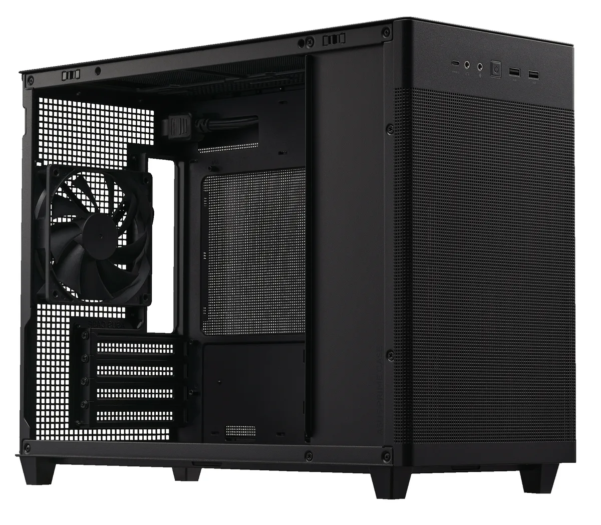 Asus Prime AP201 MicroATX Case - Black 5