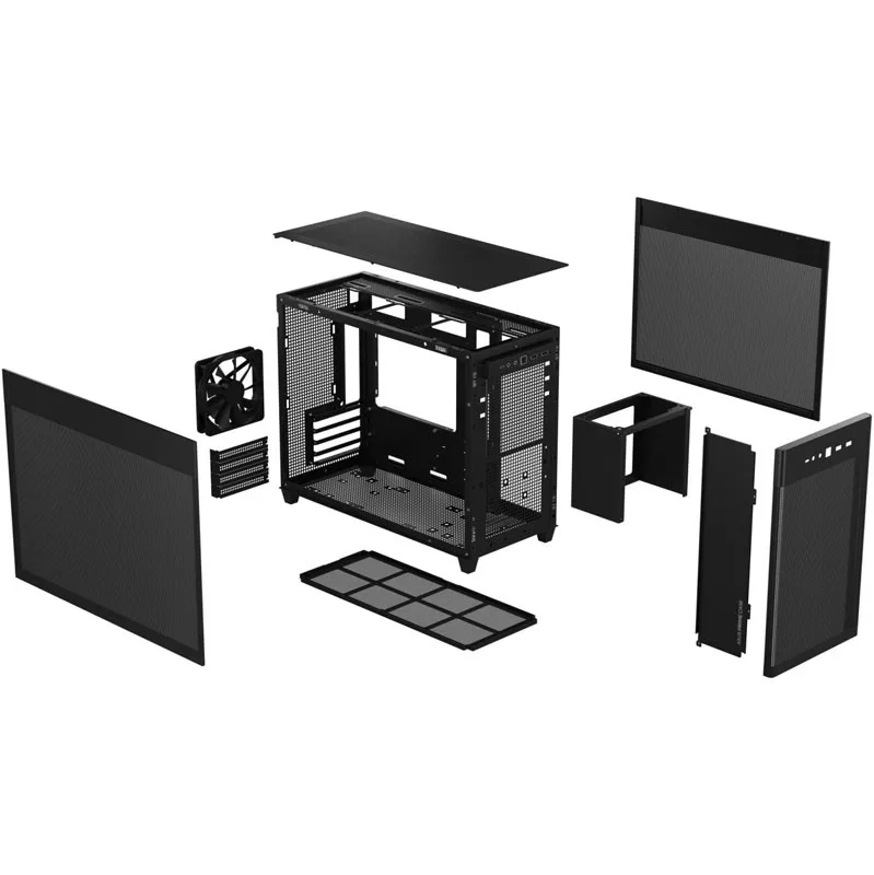 Asus Prime AP201 MicroATX Case - Black 8