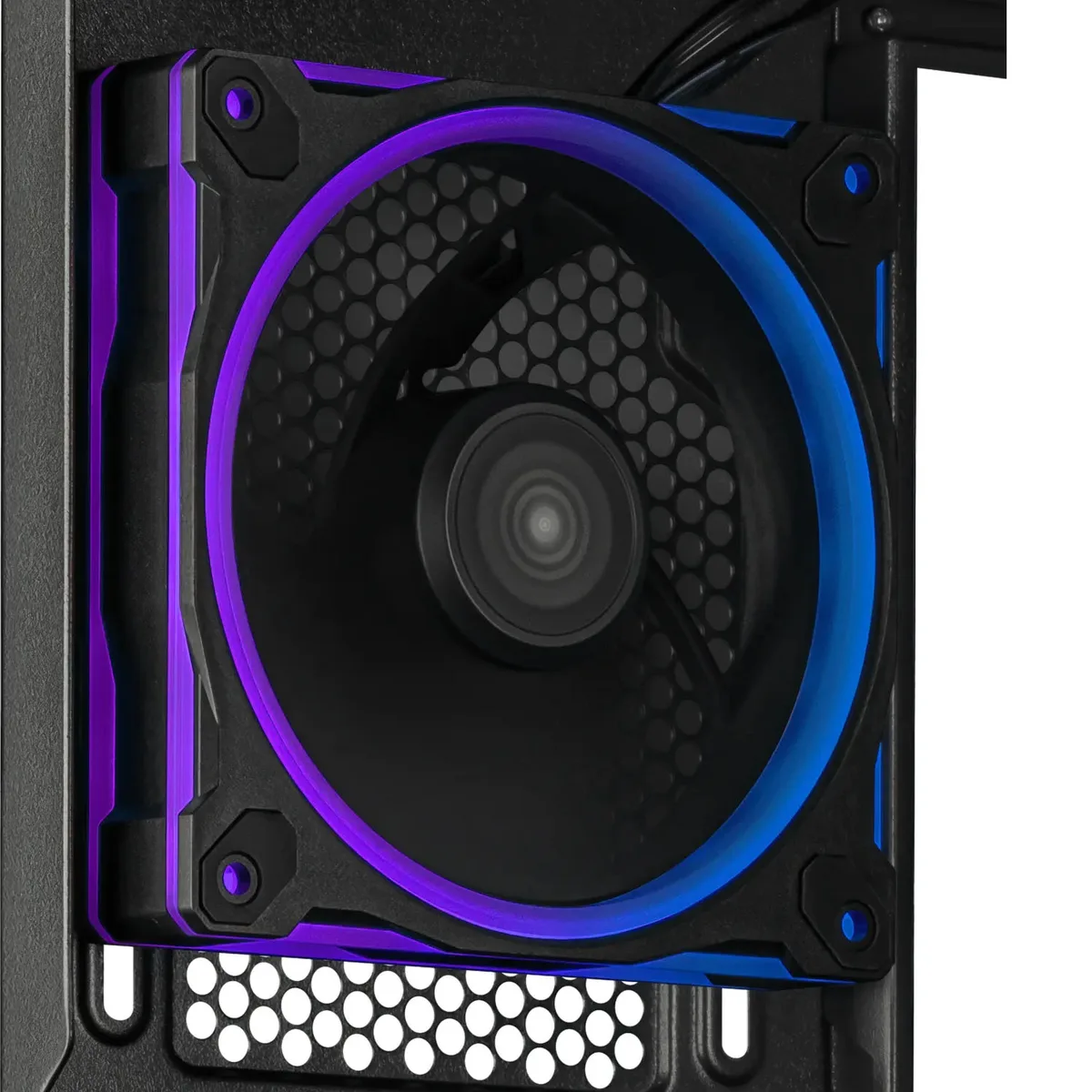 ASUS PRIME AP202 ARGB Curved Glass MicroATX Case - Black 16