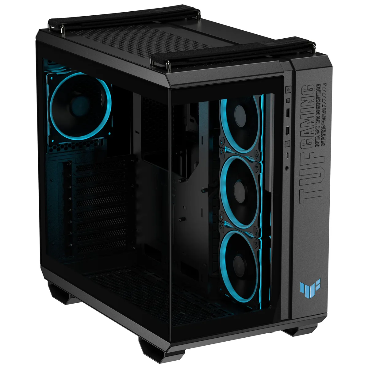 ASUS TUF Gaming GT502 Horizon ARGB Black Mid Tower Gaming Case 3