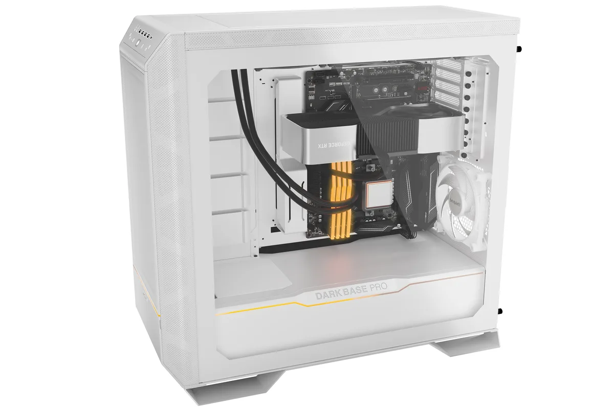 Be quiet Dark Base Pro 901 Full Tower Tempered Glass Case - White 5