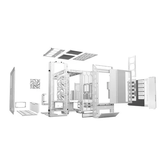 be quiet! Dark Base Pro 901 White Tempered Glass Full-Tower Case 2
