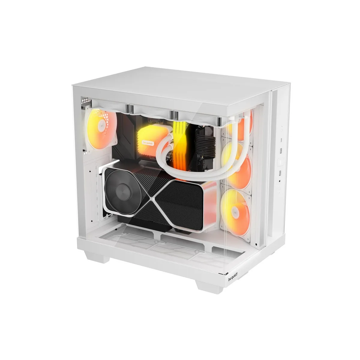 be quiet Light Base 500 LX ARGB Midi Tower Case - White 3