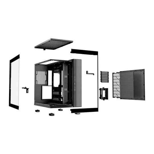 be quiet! Light Base 600 DX Windowed ARGB Black PC Gaming Case 3