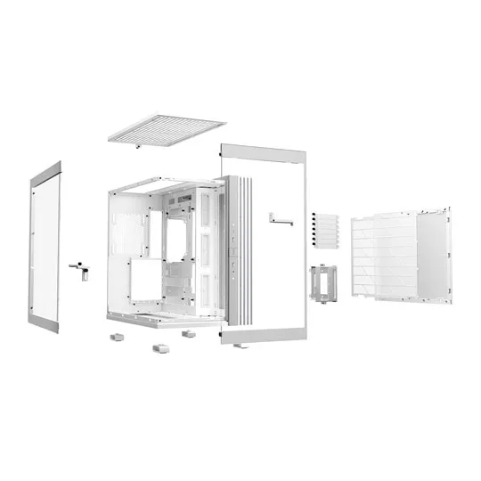 be quiet! Light Base 600 DX Windowed ARGB White PC Gaming Case 3