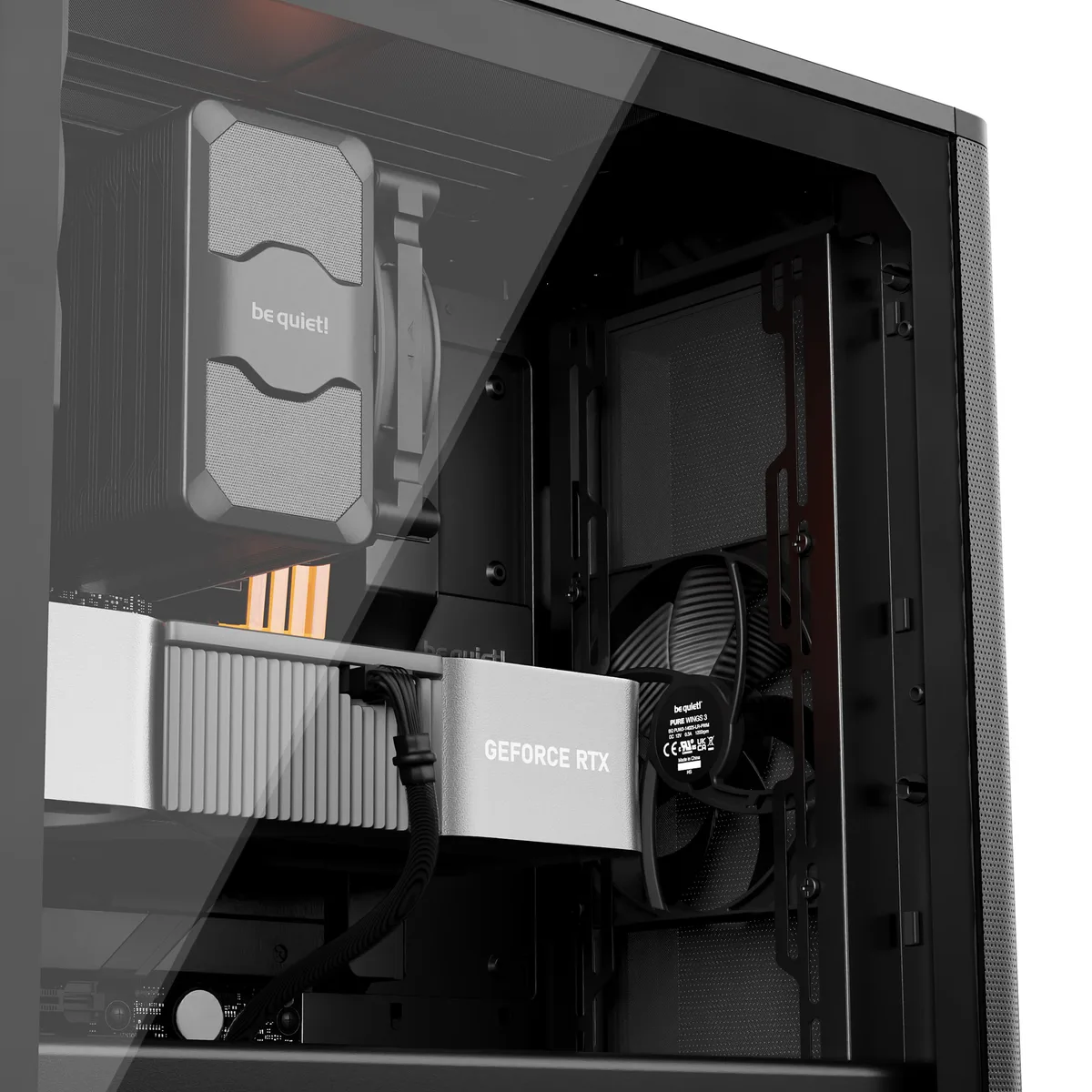 be quiet! PURE BASE 501 Airflow Black Mid Tower Case 6