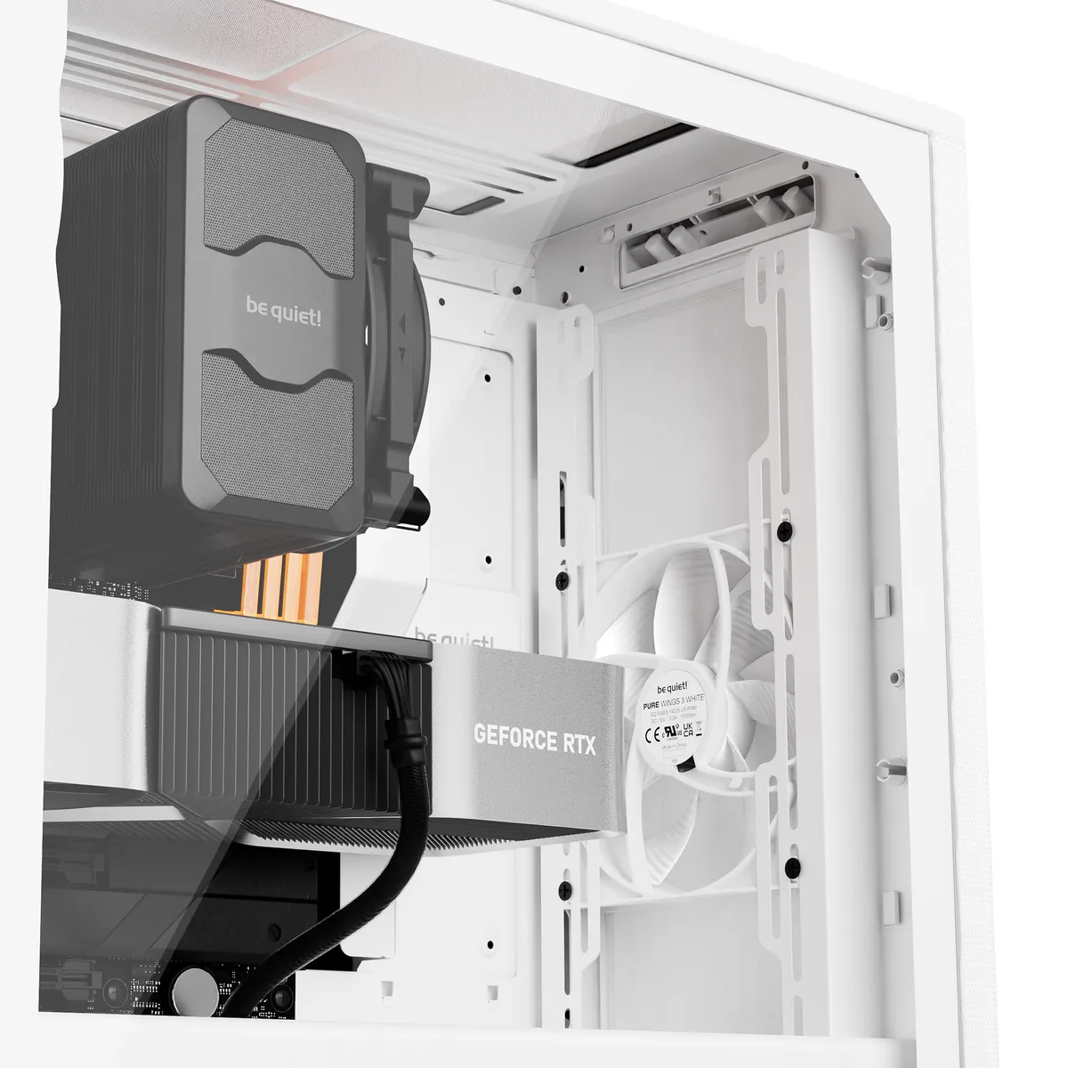 be quiet! PURE BASE 501 Airflow Window White 6