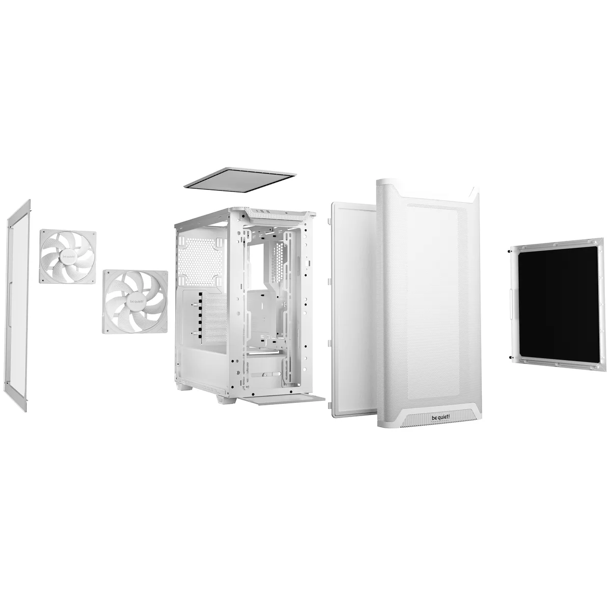 be quiet! PURE BASE 501 Airflow Window White 7