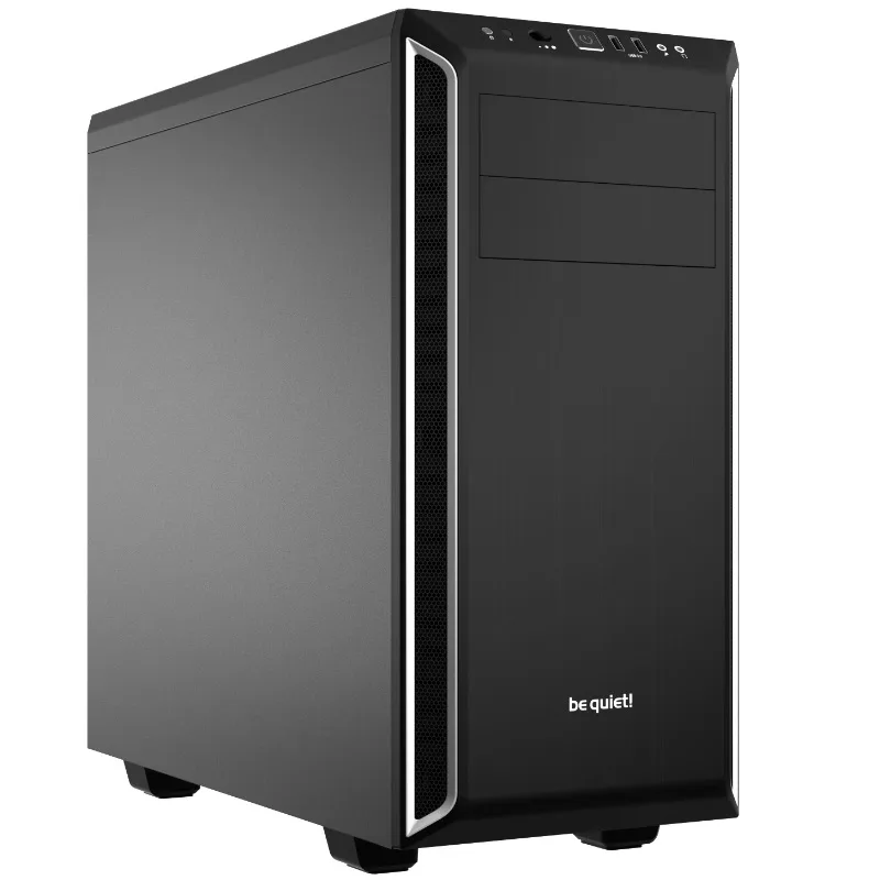 be quiet Pure Base 600 Midi Tower Case - Silver