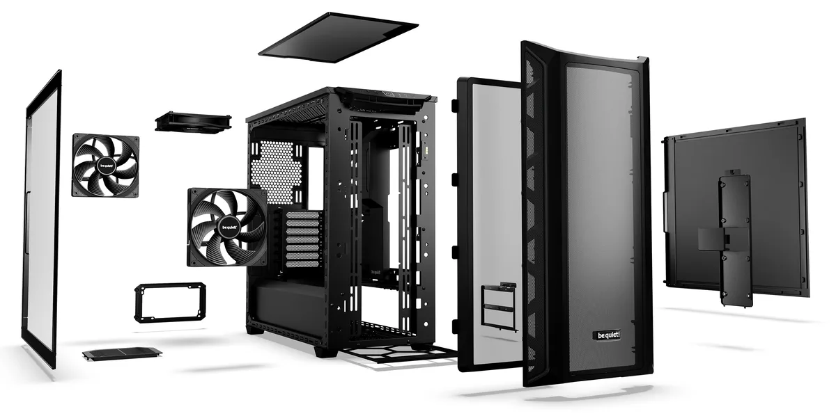 be quiet! Shadow Base 800 DX Tempered Glass Black PC Gaming Case 4