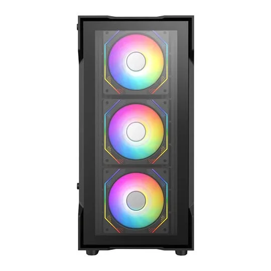 CiT Bolt Tempered Glass Black MicroATX Gaming Case 2