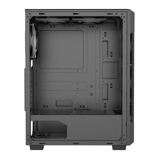 CiT Crossfire Mesh Black Mid Tower PC Gaming Case 2