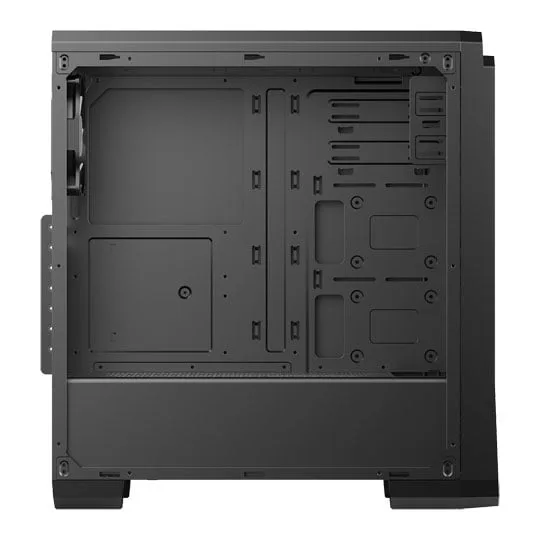 CiT Dark Soul Black Midi ARGB Mid Tower PC Case 2