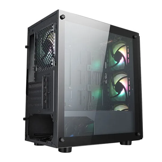 CiT Flash Windowed MicroATX Gaming Case 4