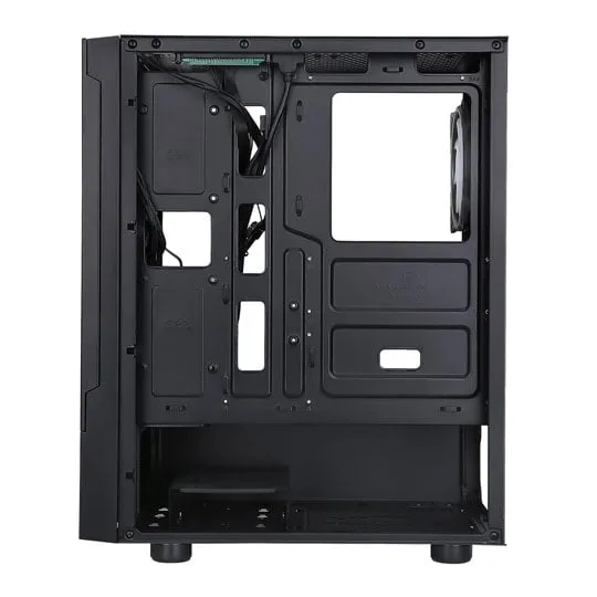 CiT Impact Black Mid Tower PC Gaming Case 3