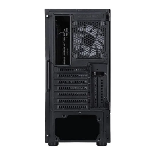 CiT Impact Black Mid Tower PC Gaming Case 4