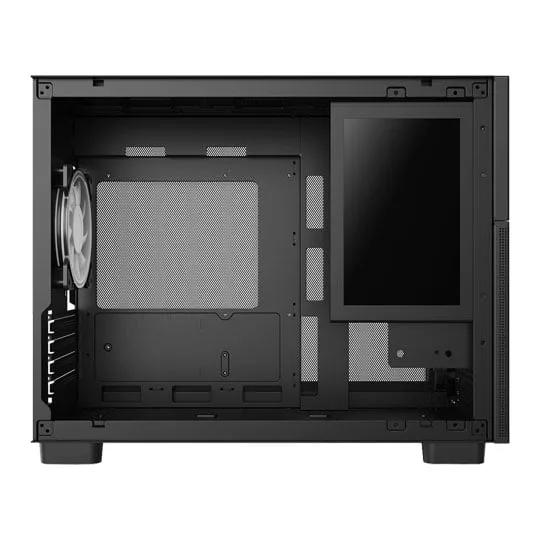 CiT Jupiter Black MicroATX PC Case with 8-Inch LCD Screen 2